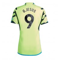 Arsenal Gabriel Jesus #9 Udebanetrøje 2023-24 Kortærmet